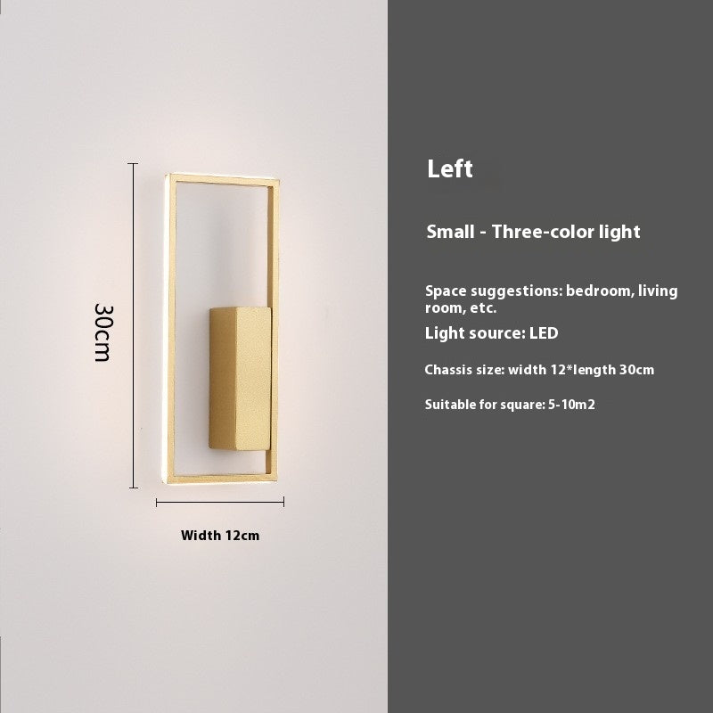 LED Modern Minimalist Wall Lamp Bedroom