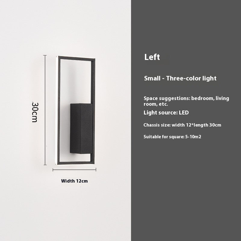LED Modern Minimalist Wall Lamp Bedroom