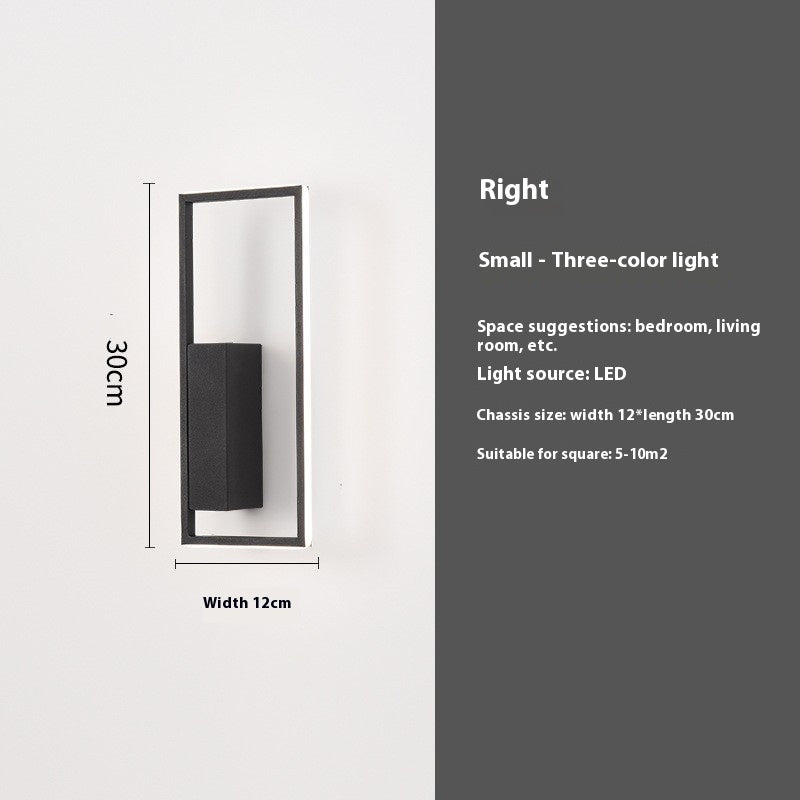 LED Modern Minimalist Wall Lamp Bedroom